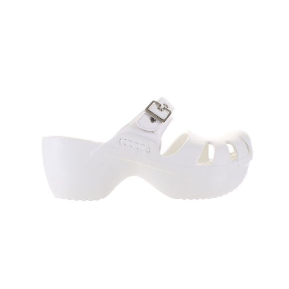 Dr. Scholl's Shoes Dr Scholls Womens White Mules Size 8 Medium B M